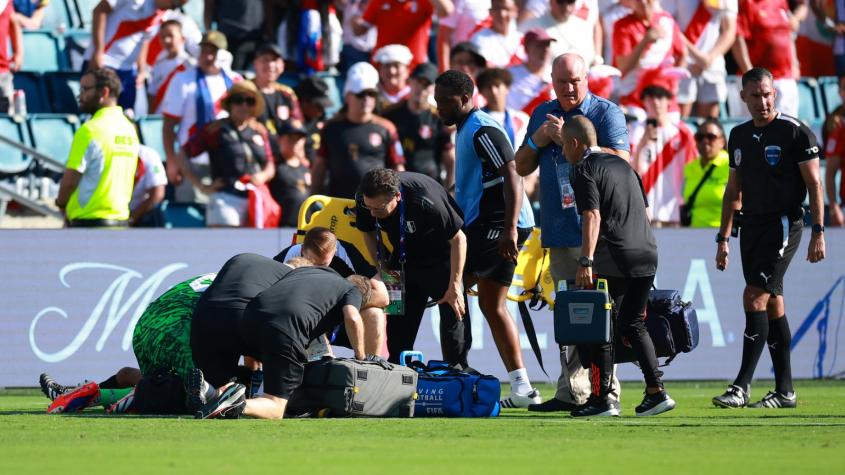 Juez sufre por calor extremo en Copa América - Créditos: AFP