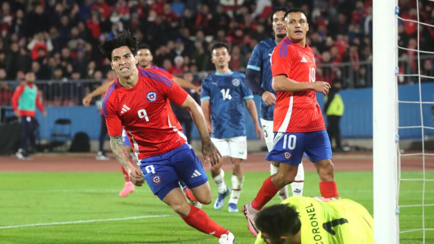 Chile venció a Paraguay - Créditos: Photosport
