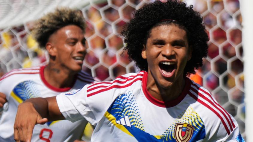 Eduard Bello y su gol por Venezuela en Copa América. Crédito: Copa América.