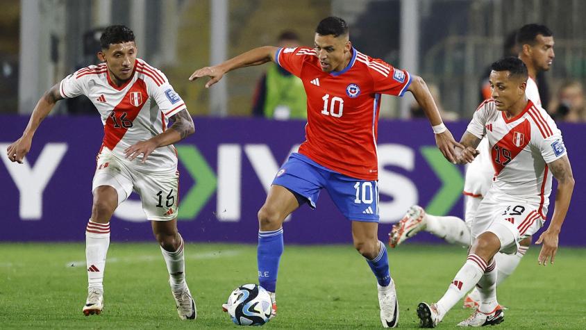 Chile vs. Perú - Crédito: Photosport