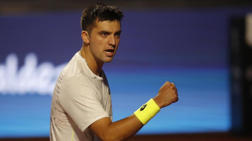 Tomás Barrios avanzó en Wimbledon - Créditos: Photosport 