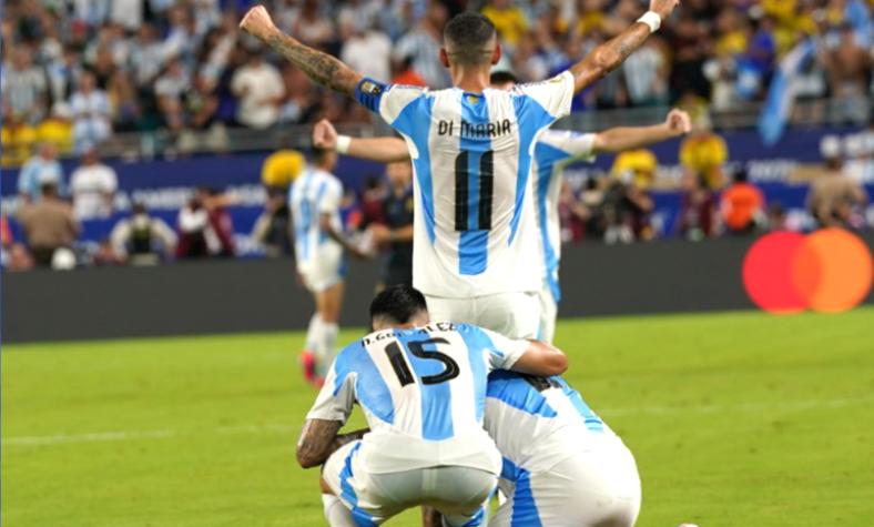 ¡Argentina es bicampeón de América! La Albiceleste derrotó en el alargue a Colombia