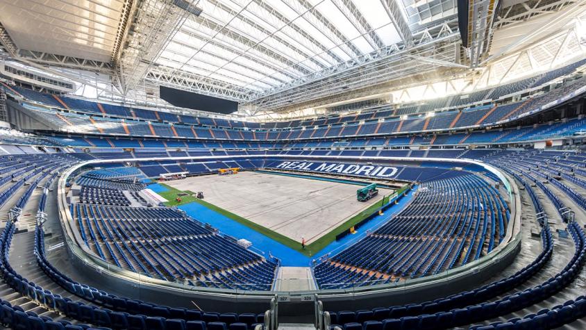 Estadio Santiago Bernabéu. Crédito: Real Madrid.