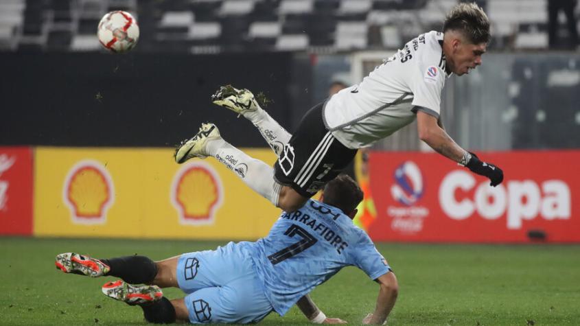 El momento de furia de Carlos Palacios en el partido de Colo Colo por Copa Chile 