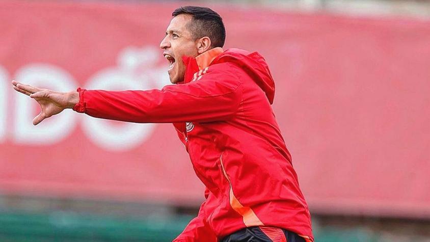 Alexis Sánchez en la Roja. Crédito: La Roja.