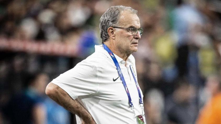 Marcelo Bielsa en la Copa América. Crédito: Uruguay.