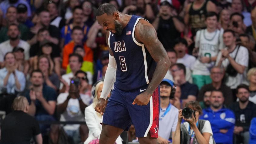 LeBron James en USA. Crédito: USA Basket.