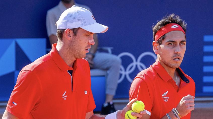 Nicolás Jarry y Alejandro Tabilo en París 2024 - Créditos: Team Chile