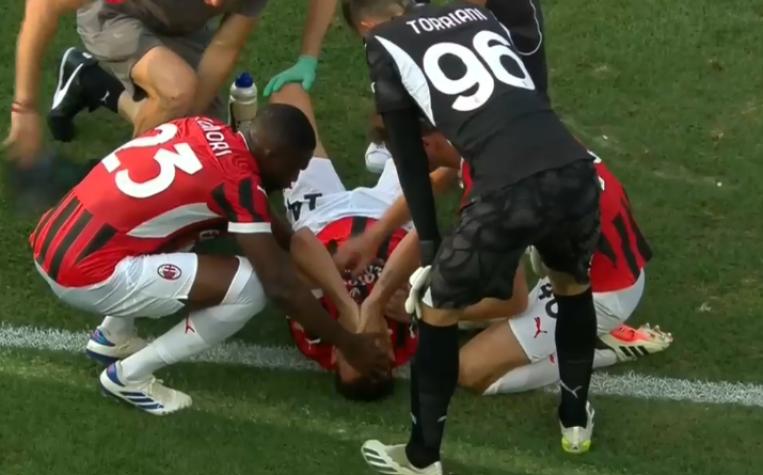 VIDEO | La terrible lesión de Alessandro Florenzi en el Soccer Champions Tour 2024