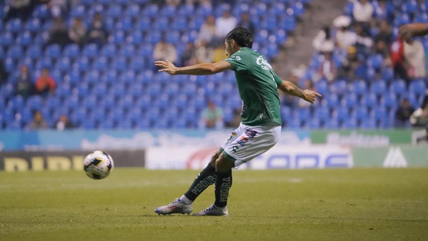 La asistencia de Luciano Cabral - Créditos: @@clubleonfc