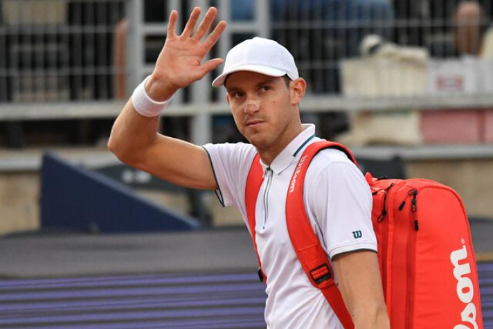 Nicolás Jarry quedó eliminado de Wimbledon - Créditos: Agencia Uno