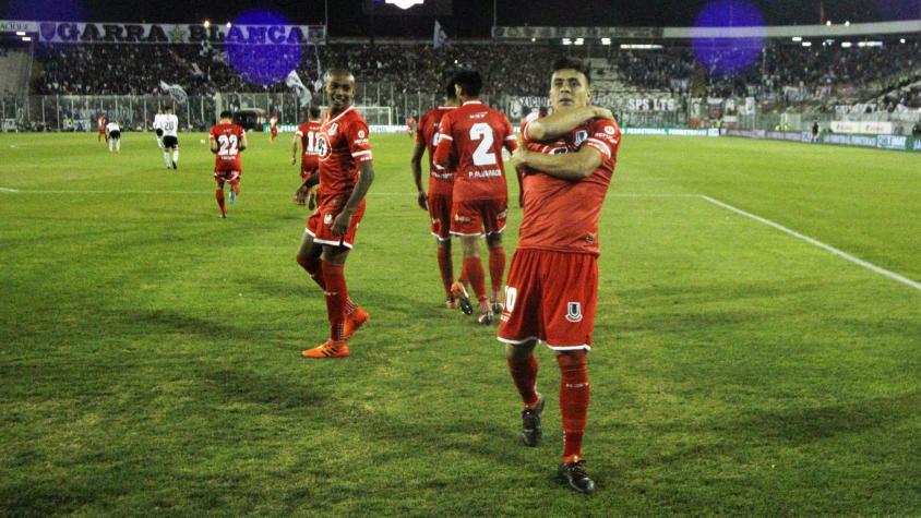 Brian Fernández en Unión La Calera. Crédito: Photosport.