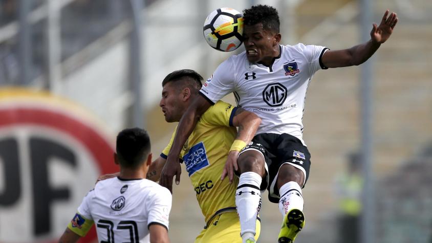 Alexander Bolaños en Colo Colo. Crédito: Photosport.