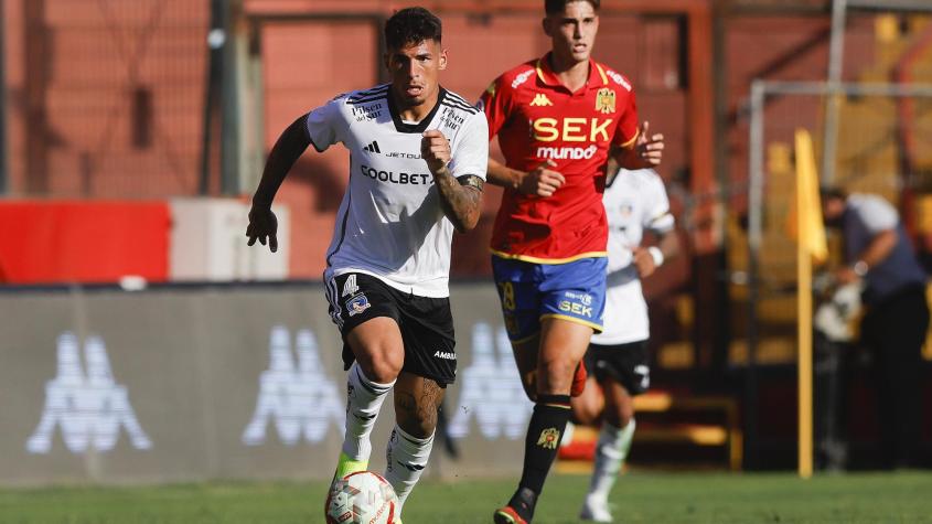 Alan Saldivia en Colo Colo. Crédito: Photosport.