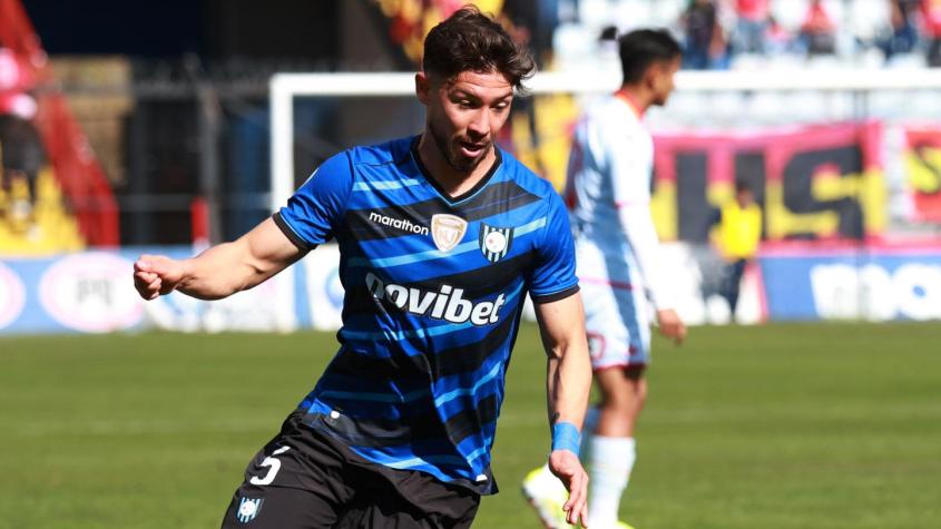 Felipe Loyola puede jugar su último partido este martes con Huachipato