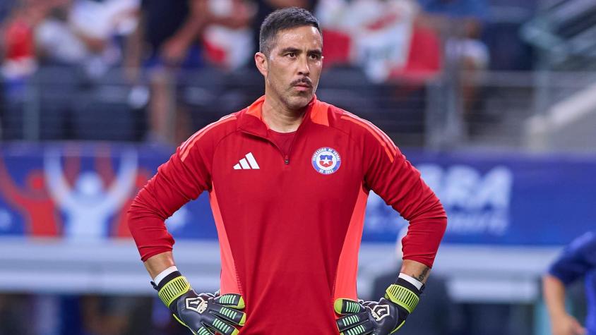 Claudio Bravo en la selección chilena. Crédito: Photosport.