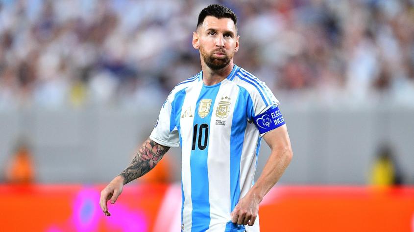 Lionel Messi en la Copa América. Crédito: Photosport.