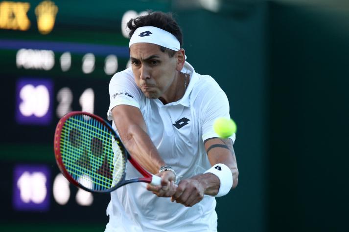 Alejandro Tabilo avanza en Wimbledon - Créditos: AFP