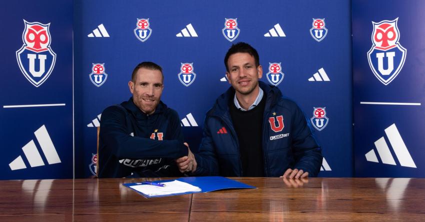 Diego Testa junto a Manuel Mayo - Créditos: Comunicaciones Universidad de Chile