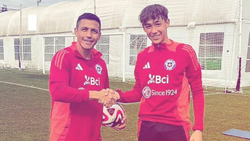 Alexis Sánchez pone sus fichas en joya de 16 años de Magallanes: "Tiene nuevo representante"