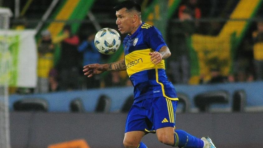 Gary Medel y su debut en Boca Juniors. Crédito: Boca Juniors.