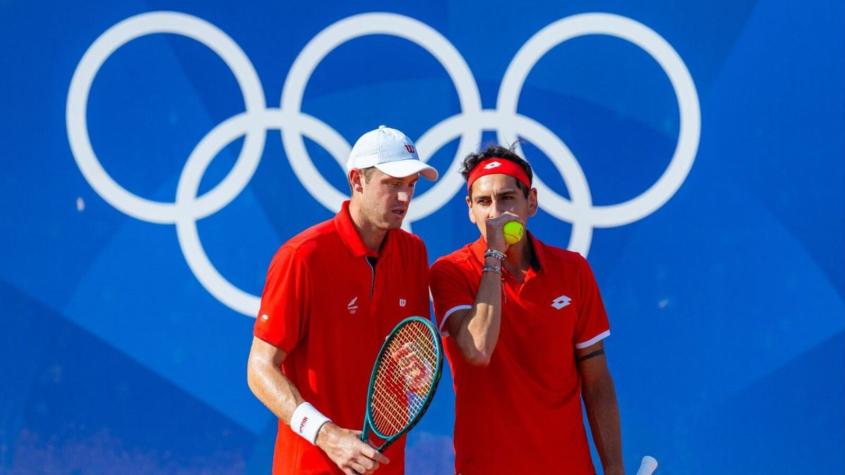 Nicolás Jarry y Alejandro Tabilo en París 2024 - Créditos: : Óscar Muñoz/Team Chile.