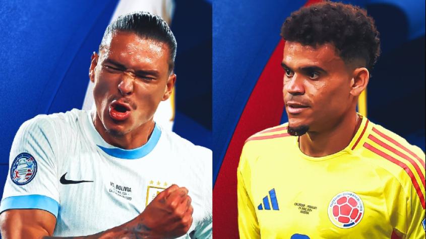 Colombia vs Uruguay en semis de Copa América - Créditos: @FOXSoccer