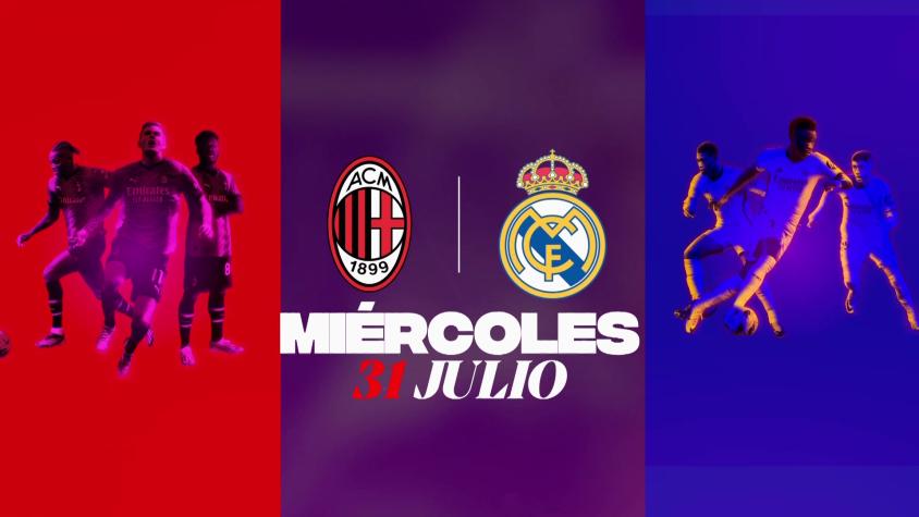 AC Milan vs Real Madrid en Soccer Champions Tour 2024