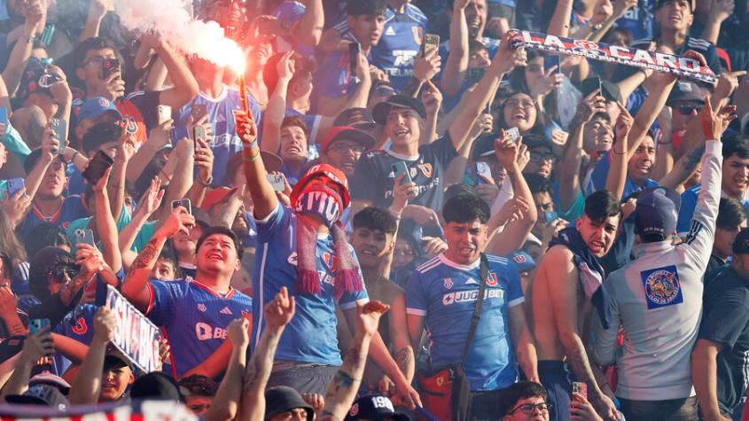 ¿Podrá jugar con público ante O'Higgins? La decisión de la ANFP contra U de Chile por pirotecnia en el Superclásico