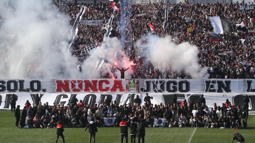 VIDEO| Así fue el 'Arengazo' de los hinchas de Colo Colo previo al Superclásico contra U de Chile