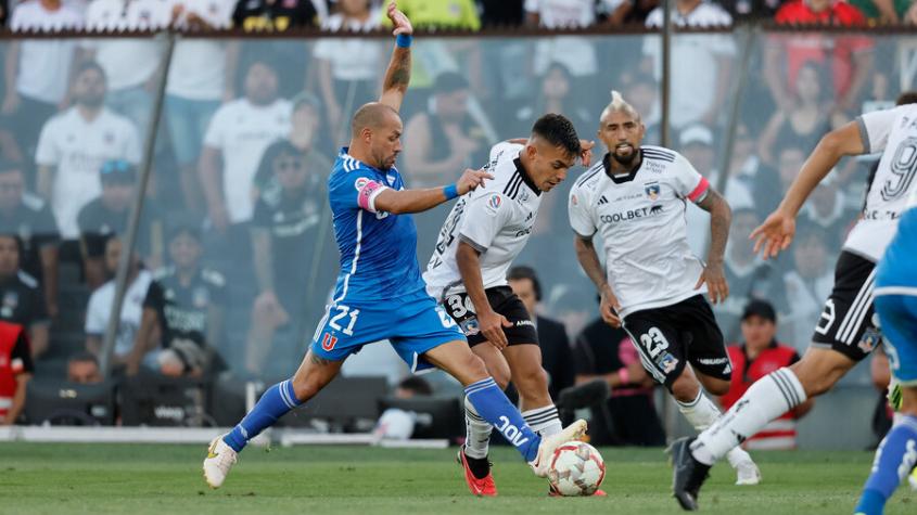 Formaciones Colo Colo U de Chile - Créditos: Photosport