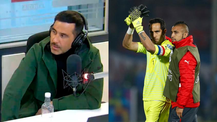 Claudio Bravo y Arturo Vidal - Créditos: Radio ADN/Photosport