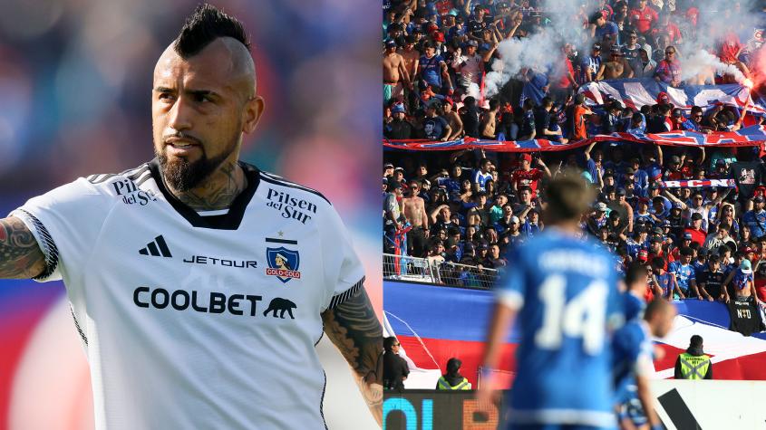 El sorprendente elogio de Arturo Vidal tras el Superclásico: “La hinchada de la U es muy linda”