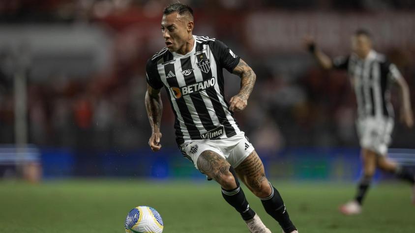 La grave acusación contra Eduardo Vargas en victoria de Atlético Mineiro en Copa Libertadores