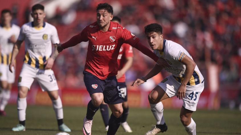 Felipe Loyola en Independiente. Crédito: CAI.