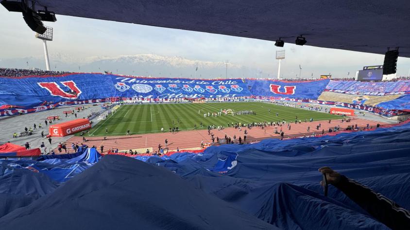 Video | La impresionante salida de Universidad de Chile en el Superclásico