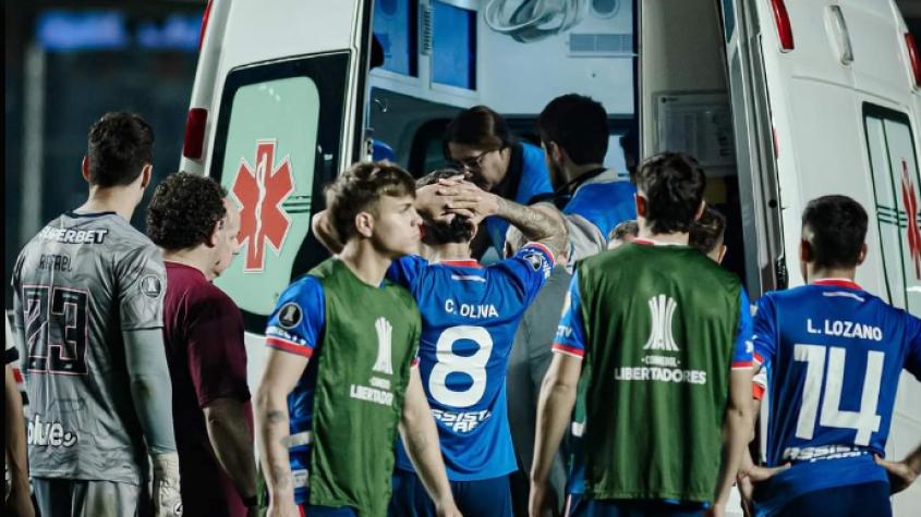 ¡Impactantes imágenes! Nacional actualiza estado de salud de jugador que se desvaneció en cancha
