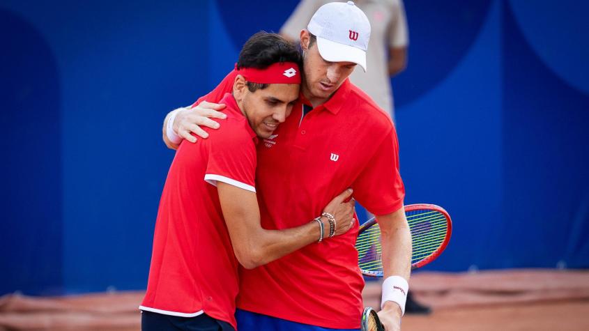 Nicolás Jarry y Alejandro Tabilo en París 2024 - Créditos: Óscar Muñoz