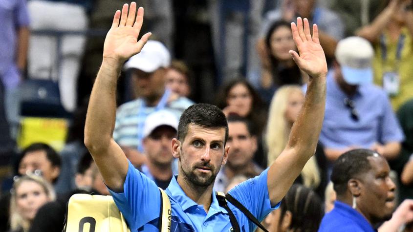 Novak Djokovic eliminado del US Open - Créditos: @usopen