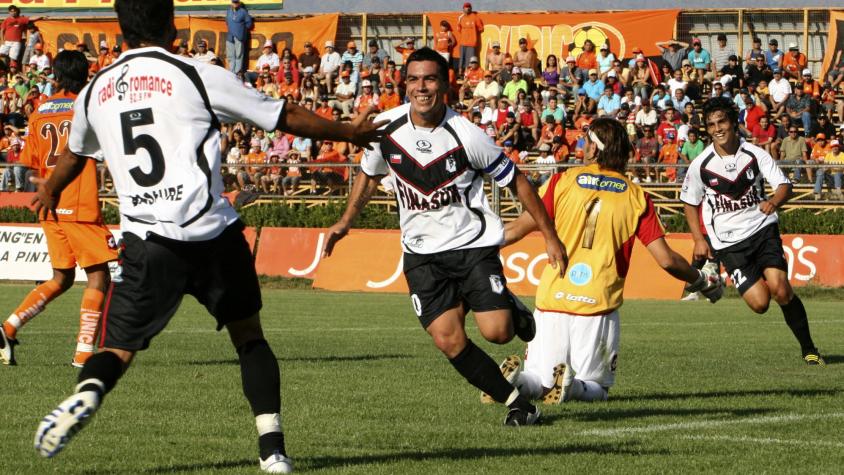 Esteban Paredes en Santiago Morning. Crédito: Photosport.