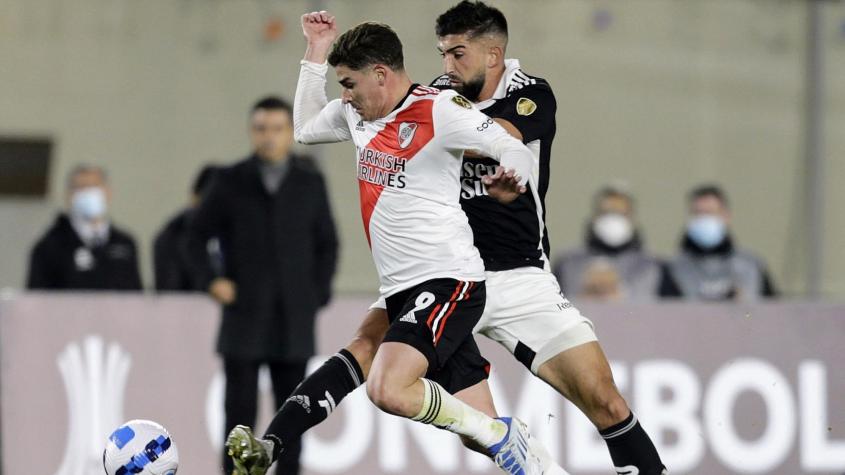 Colo Colo vs River Plate. Crédito: Photosport.