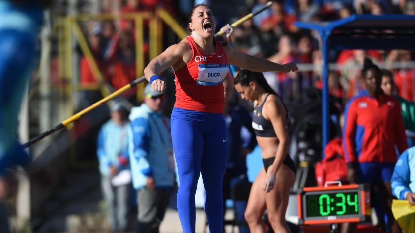 Natalia Duco en Santiago 2023 - Créditos: Photosport