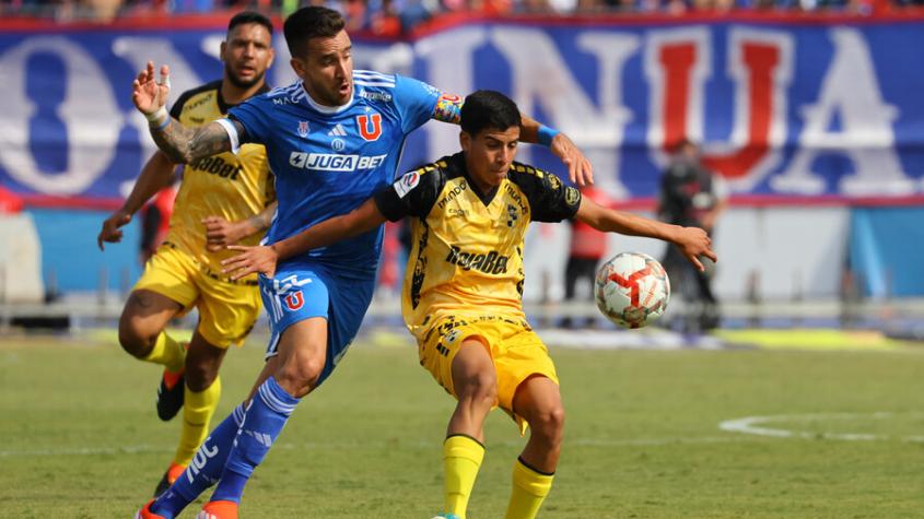 Formación U de Chile contra Coquimbo U. - Créditos: Photosport