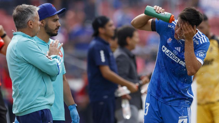 ¡Se encienden las alarmas! U de Chile pierde a uno de sus centrales antes del Superclásico