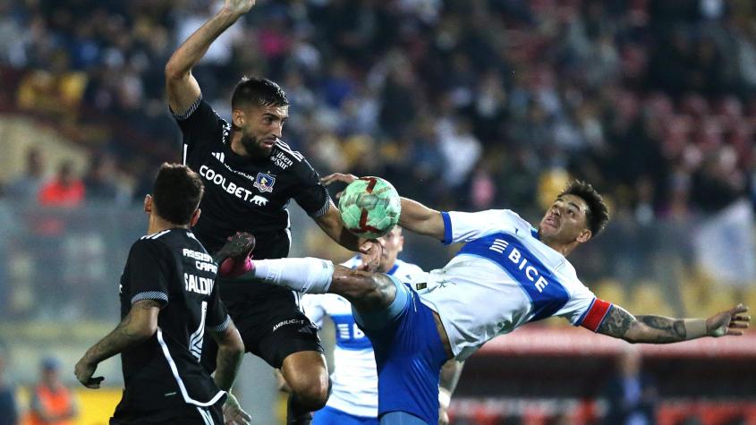 Colo Colo vs Universidad Católica. Crédito: Photosport.