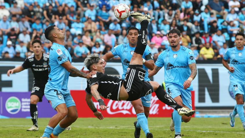 Yonathan Andía en Deportes Iquique. Crédito: Photosport.