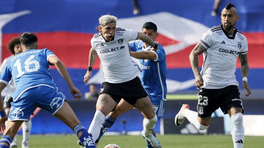 U de Chile vs. Colo Colo - Crédito: Photosport