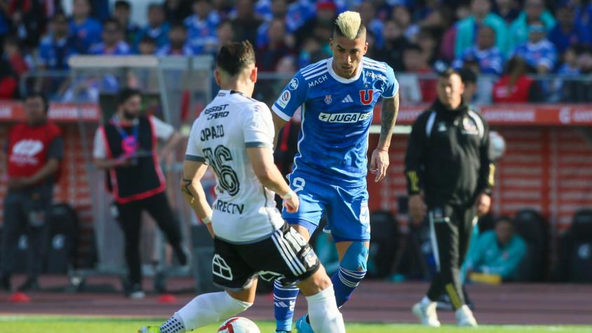 U de Chile vs. Colo Colo - Crédito: Photosport