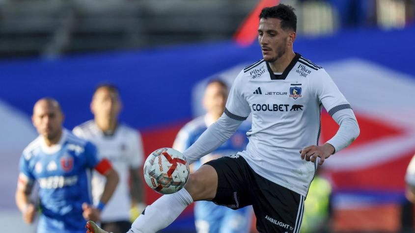 Gonzalo Castellani en Colo Colo. Crédito: Photosport.