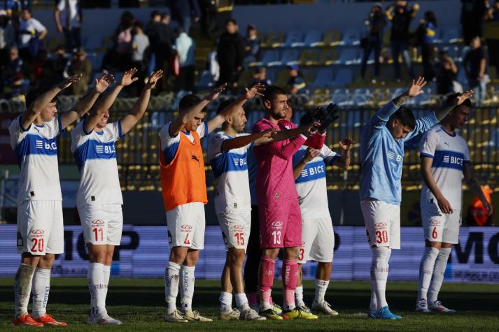 Jugadores de Universidad Católica - Créditos: Photosport